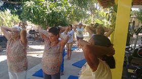 Prática de yoga no povoado de Sobradinho Maranhão 2015